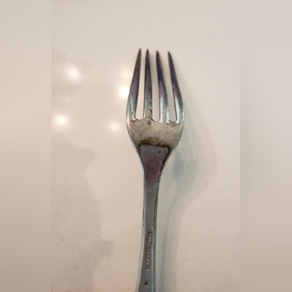 Silver Plate Fork, Reed & Barton, Antique, used - Picture 3 of 8